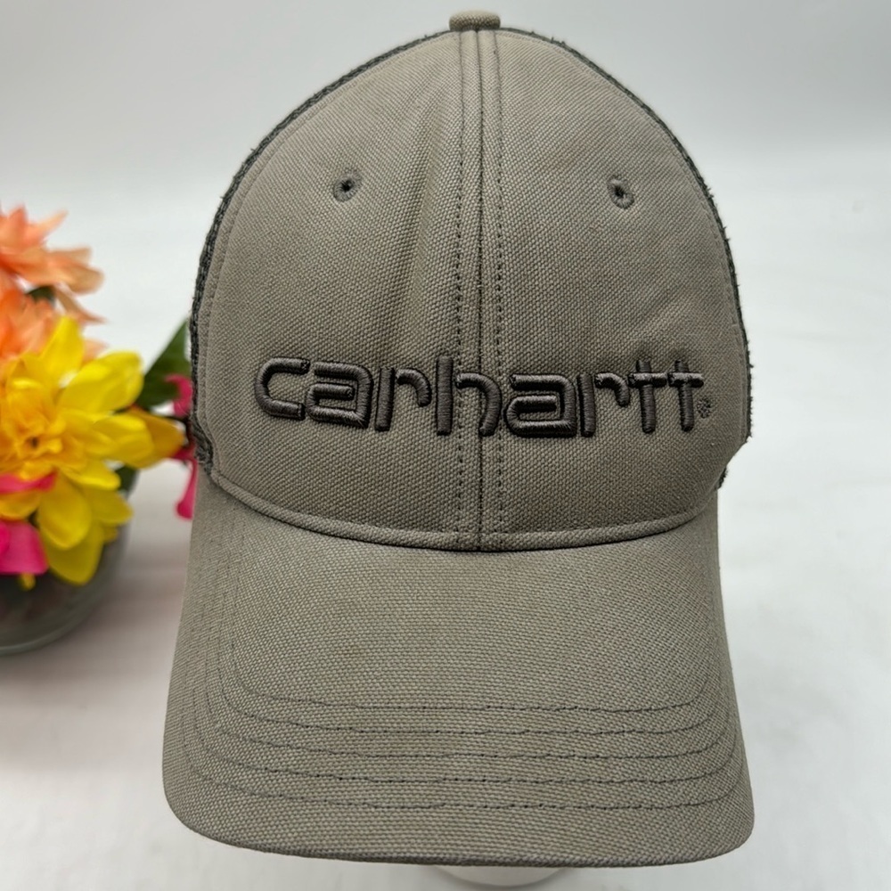 Carhart Gray Trucker Hat Adjustable HT5032E